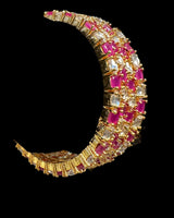 B825 Gold-Plated CZ Bangles – Set of Four (Size 2.4)   ( READY TO SHIP )