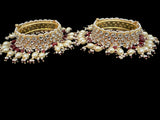 B199 Pachi kundan bangles -1 pair ( READY TO SHIP )