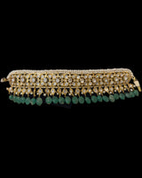 Jadavi lacha in emeralds ( READY TO SHIP )