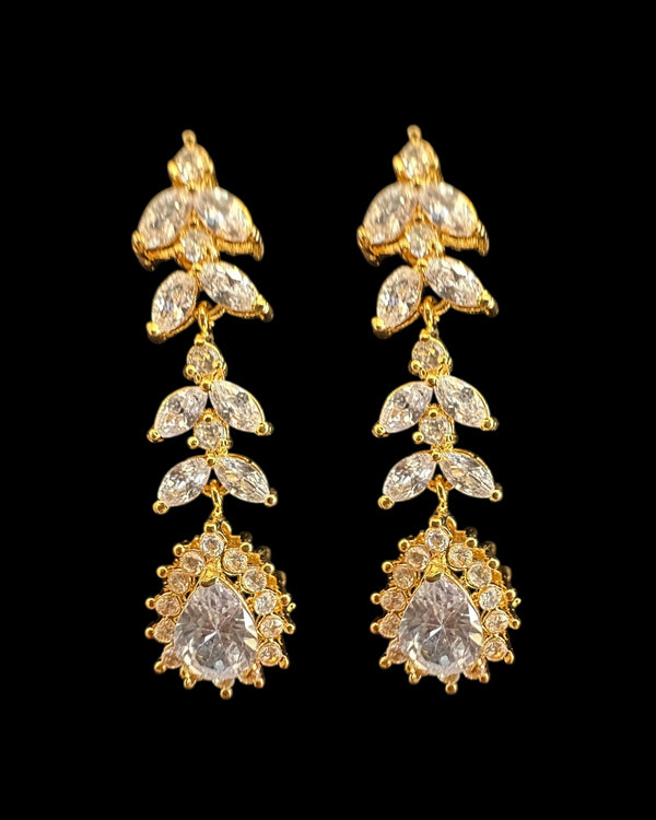 Tear drop CZ earrings ( READY TO SHIP