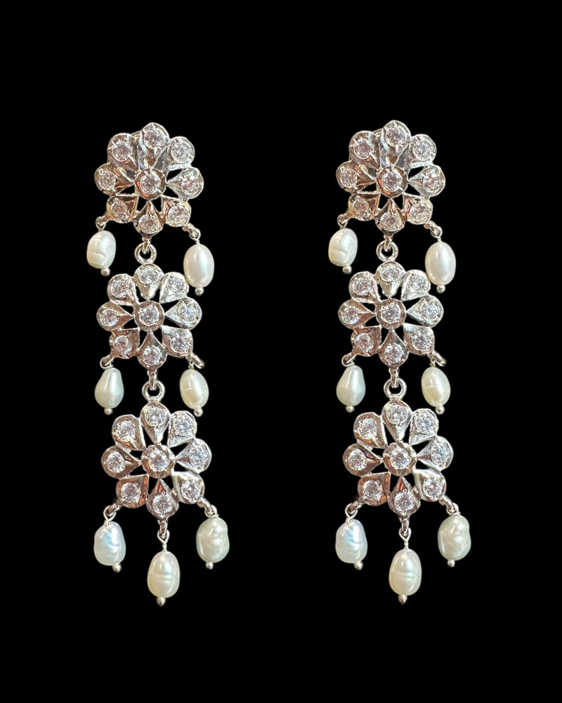 NS211 Malavika necklace set in fresh water pearls (READY TO SHIP )
