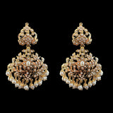 DER617 jadau earrings with pearls ( READY TO SHIP )