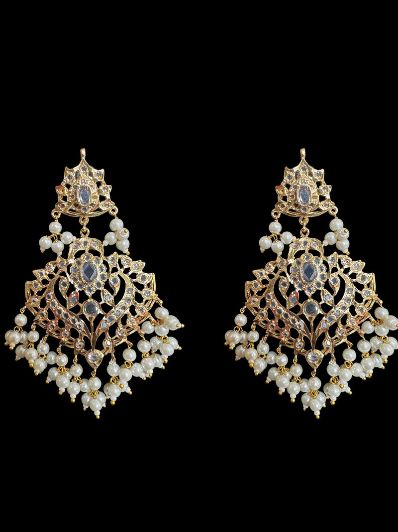 DER705 Ekta pearl earrings ( READY TO SHIP )