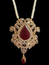 PS219 Gold plated kundan pendant  ( READY TO SHIP )