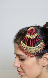DJHR154 Gold-Plated Hyderabadi Jhoomar ( READY TO SHIP )