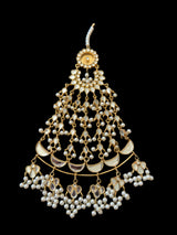 DJHR109 Farina arsi kundan jhoomar ( READY TO SHIP)