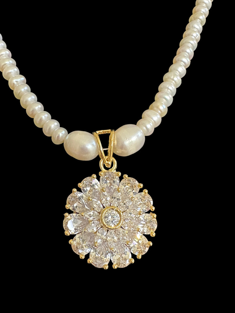 PS399 Fresh water pearl pendant set ( READY TO SHIP )