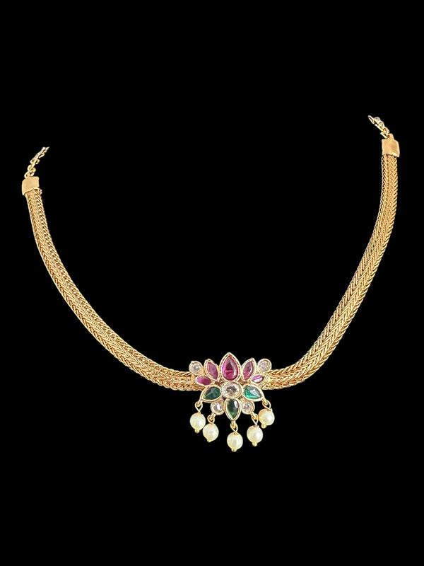 DNS147  multicolor  necklace set ( READY TO SHIP )