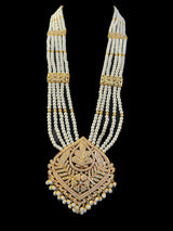 DLN107 Roosa Punjabi rani haar in pearls ( READY TO SHIP )