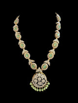 DNS143 Zehra necklace set in mint ( READY TO SHIP )