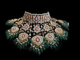 BR466 Subah high quality meena bridal set ( READY TO SHIP )
