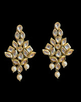 DER909 Shayana kundan earrings ( READY TO SHIP )