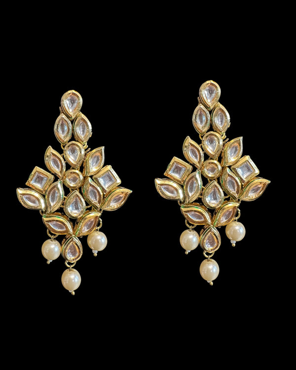 DER909 Shayana kundan earrings ( READY TO SHIP )