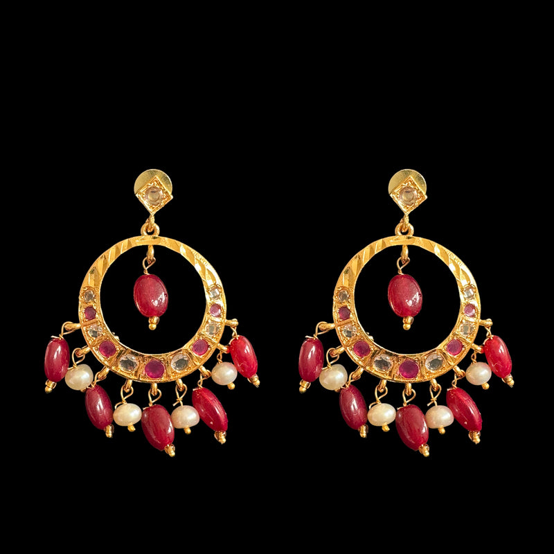 PS225 Tirmani in tourmaline  beads( READY TO SHIP  )