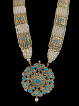 Anuja feroza long necklace , rani haar( SHIPS IN 4 WEEKS )