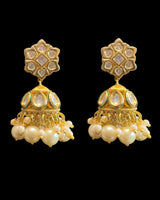 Polki jhumka earrings ( READY TO SHIP )