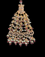 Shiza bridal set in ruby pearl ( READY TO SHIP )