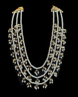 SAT122 Tanya three layer mala in pearls ( READY TO SHIP )