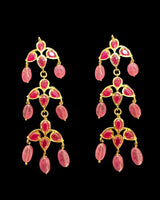 DER911 Savera ruby earrings ( READY TO SHIP )