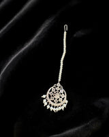 DJTK353 Naira  tika In silver plating   ( READY TO SHIP )