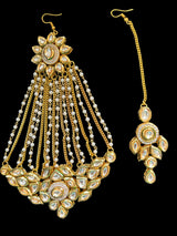 Kundan jhoomar tika ( READY TO SHIP )