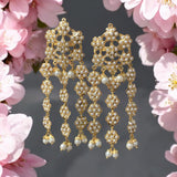 DER783 Suhaasi pearl  earrings (READY TO SHIP)