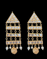 ER16 Thapa kundan dangler earrings ( READY TO SHIP )