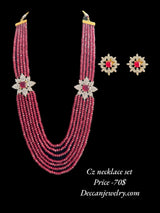 DLN65 Cz necklace set ( READY TO SHIP )