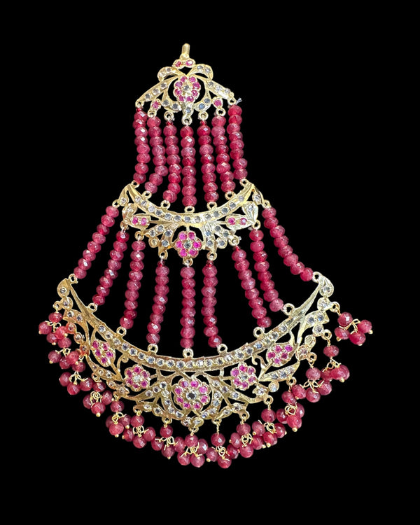 DJHR154 Gold-Plated Hyderabadi Jhoomar ( READY TO SHIP )