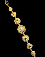 Celeste freshwater pearl bracelet in gold plated silver ( READY TO SHIP ) (