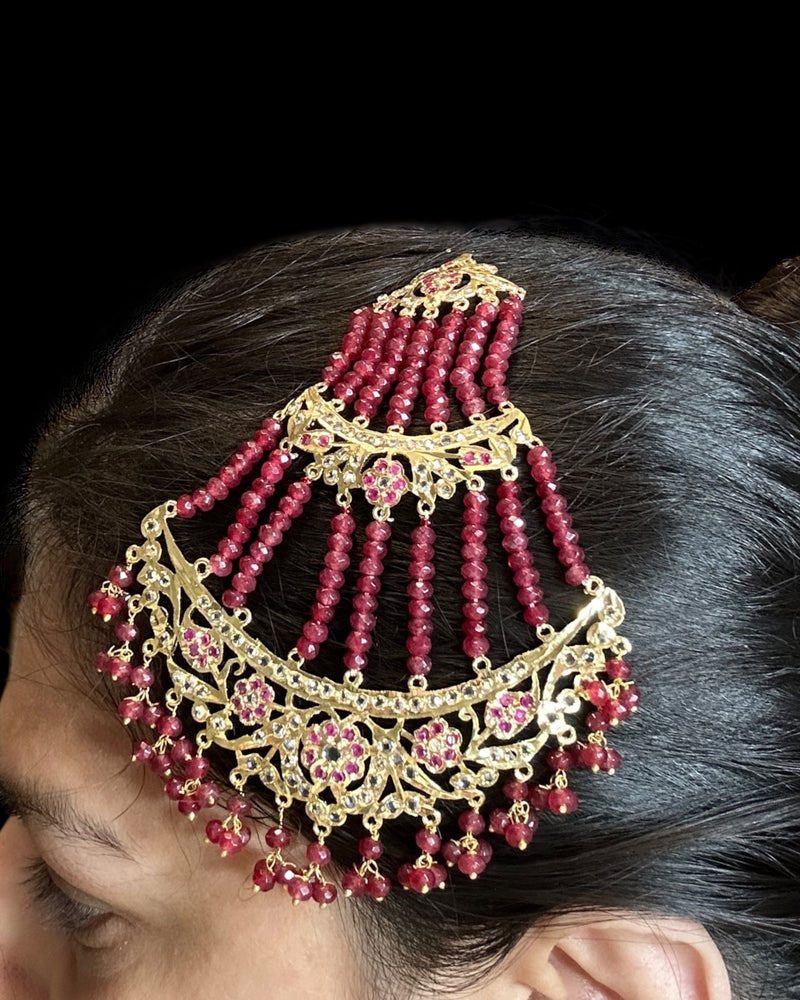 DJHR154 Gold-Plated Hyderabadi Jhoomar ( READY TO SHIP )
