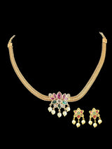 DNS147  multicolor  necklace set ( READY TO SHIP )