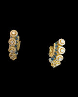 Isha High quality Polki earrings Bali style ( READY TO SHIP  )