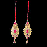 DNS92 Anika necklace in rubies  (READY TO SHIP)