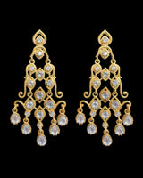 ERS79 CZ Gold-Plated Dangler Earrings ( READY TO SHIP )