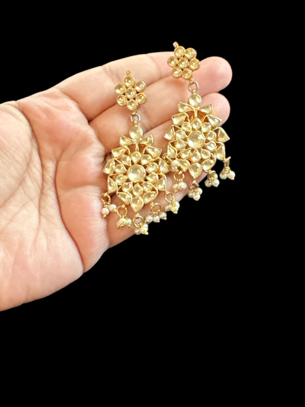 DER626 pachi kundan earrings ( READY TO SHIP )