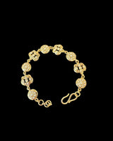 Gold-Plated Silver Freshwater Pearl Bracelet ( SHIPS IN 5 WEEKS )