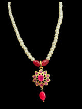 PS377 Nisa pendant set in Ruby  (READY TO SHIP)