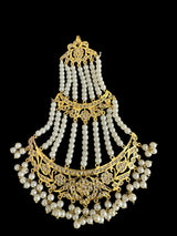 Insia gold plated pearl jhoomar ( READY TO SHIP )