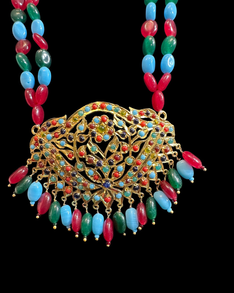 Anaya pendant with beads string ( READY TO SHIP )