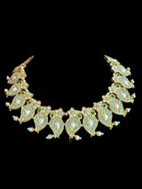 DNS166 Turquoise Mango necklace with earrings ( READY TO SHIP )