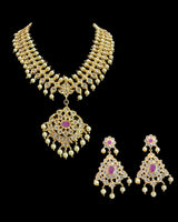 Tanika mango necklace set with earrings ( READY TO SHIP )