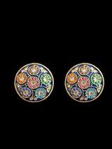 ET574 Rayana earrings with ear supports ( READY TO SHIP )