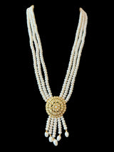 DLN106 SAVAIRA freshwater pearl necklace with earrings ( READY TO SHIP)