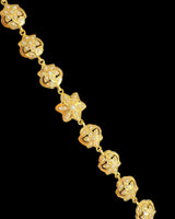 Jahanara freshwater pearl bracelet in gold plated silver ( READY TO SHIP )