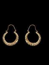 C548 Gold-Plated Floral Hasli Necklace with Chandbali Earrings – Handcrafted Traditional Set ( READY TO SHIP )