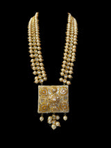 DLN28 kundan meenakari long necklace set ( READY TO SHIP)