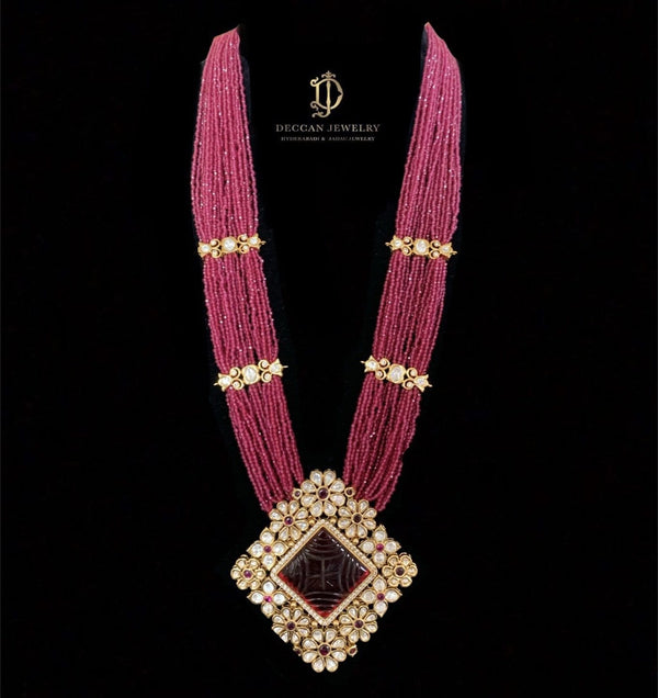 BR110 Melisa bridal set in rubies  ( READY TO SHIP)