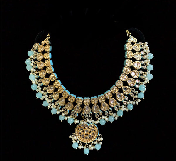 DNS111 Irina Feroza necklace set with earrings ( SHIPS IN 5 WEEKS  )