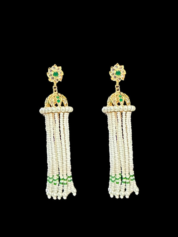 DER509 gold plated jhumka ( READY TO SHIP )